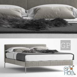 3D model B&B ITALIA CHARLES BED (max 2011, obj)