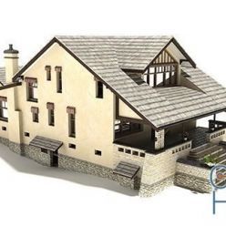 3D model Cubebrush – Family House