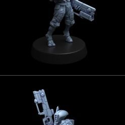 3D model Greater Good Strike Team – 3D Print