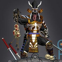 3D model Samurai Venom