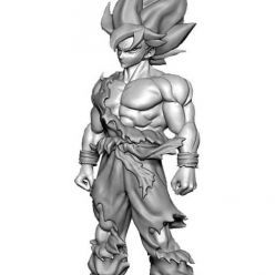 3D model Goku SSJ Dragon Ball – 3D Print