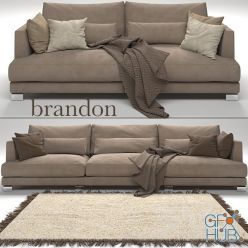 3D model 2Divana BRANDON Sofa