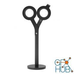 3D model HMM Scissors by HMM Project