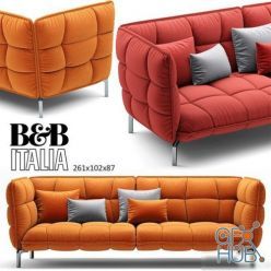 3D model Sofa HUSK 261 by B&B Italia