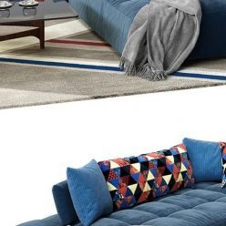 3D model Roche Bobois Calanque sofa