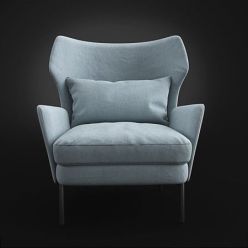 3D model Armchair Cosmorelax Alex