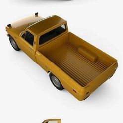 3D model Toyota Hilux 1968