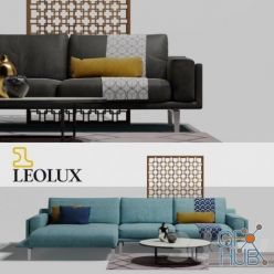 3D model LEOLUX Bellice sofa