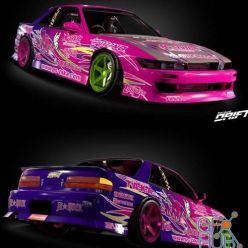 3D model Torque Drift – Miki Takagi car