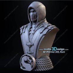 3D model SCORPION (bust) – 3D Print