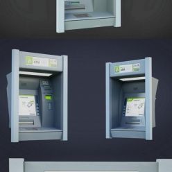 3D model Regular ATM (PBR)