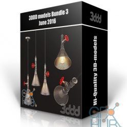 3D model 3DDD/3Dsky models – Bundle 3 June 2016