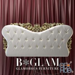 3D model Boiserie BG-800-815 headboard