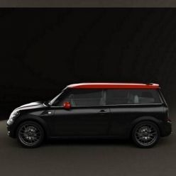 3D model Mini Cooper John Works Clubman 2011