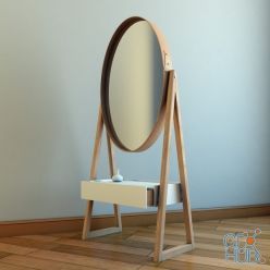 3D model Iona Cheval Mirror