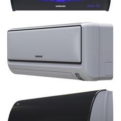 3D model Samsung Air conditioner, three options