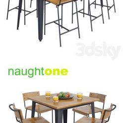 3D model Naughtone Construct Table Set