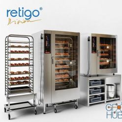 3D model Convection ovens Retigo