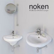 3D model Washbasin and faucet One by Noken