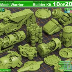 3D model ArtStation Marketplace – Mega Pack KITBASH 320 DETAILS