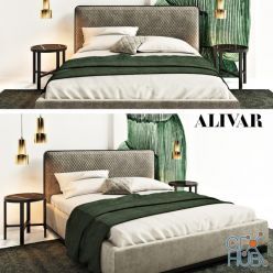 3D model BALI bed by ALIVAR