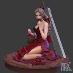 3D model Final Fantasy – Aerith v2 – 3D Print