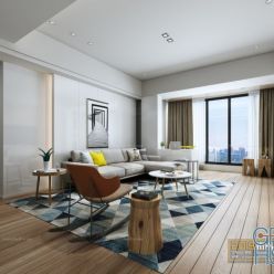 3D model Modern Style Interior 086