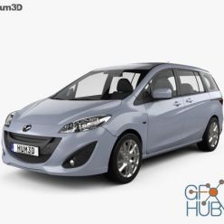 3D model Mazda 5 2011