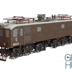 3D model OR-22 Locomotive PBR