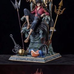 3D model Luffy on Throne - King of Pirates - One Piece – 3D Print