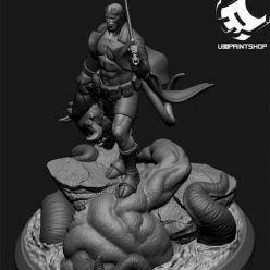 3D model HellBoy V2 – 3D Print