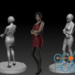 3D model Resident Evil  - Ada Wong – 3D Print