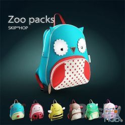 3D model ZOO Back Pack by Skip Hop