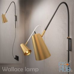 3D model Wallace wall lamp