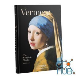 3D model Vermeer Book by Taschen