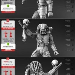 3D model Predator Jungle Hunter – 3D Print