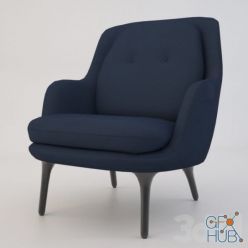 3D model Armchair JH4, Fritz Hansen