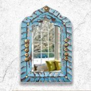 3D model Carved Wood mirror