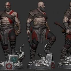 3D model 3D Print Kratos