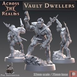 3D model Vault Dwellers – 3D Print