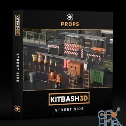 3D model Kitbash3D – Props: Street Side