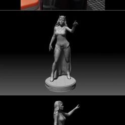 3D model Wanda Scarlet Witch Marvel – 3D Print