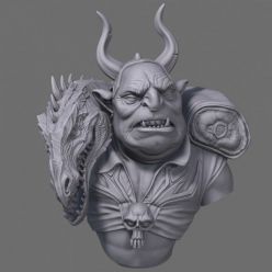 3D model Vittuss the Orc