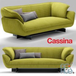 3D model Cassina 550 Beam sofa system