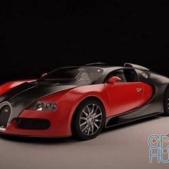 3D model Bugatti Veyron