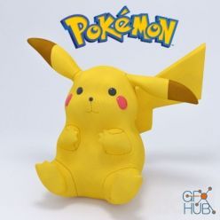 3D model Pikachu 2
