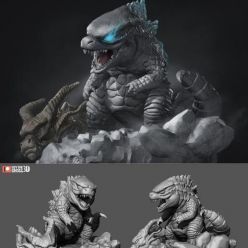 3D model Kong and Godzilla – 3D Print