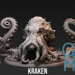 3D model Loot Studios - Journey to Valhalla - Kraken – 3D Print