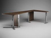 3D model Table with corner countertops