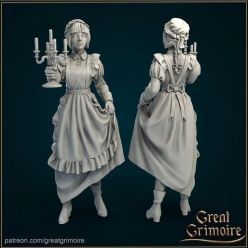 3D model Lucy (Maid in the Mirror) – 3D Print